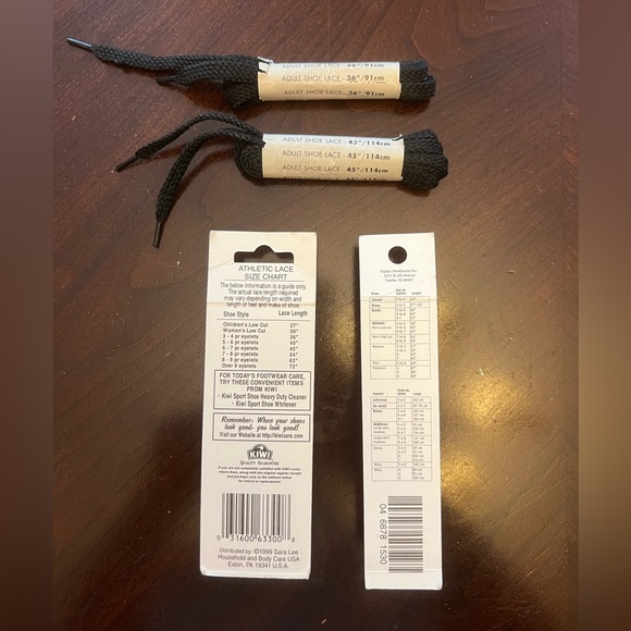 Vintage Adult Shoelaces Assortment - Picture 2 of 2